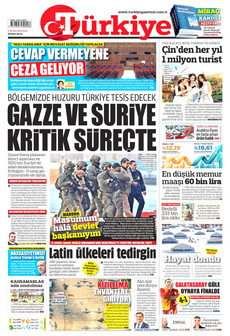 TÜRKİYE GAZETESİ 6 Ocak 2026 gazete manşeti