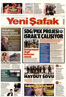 YENİ ŞAFAK 6 Ocak 2026 gazete manşeti