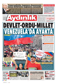AYDINLIK GAZETESİ 6 Ocak 2026 gazete manşeti