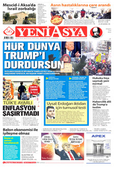 YENİ ASYA 6 Ocak 2026 gazete manşeti