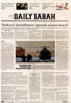 DAİLY SABAH 6 Ocak 2026 gazete manşeti