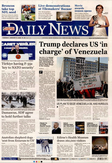 HÜRRİYET DAİLY NEWS 6 Ocak 2026 gazete manşeti