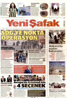YENİ ŞAFAK 9 Ocak 2026 gazete manşeti