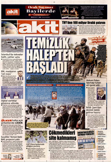 YENİ AKİT 9 Ocak 2026 gazete manşeti