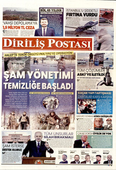 DİRİLİŞ POSTASI 9 Ocak 2026 gazete manşeti