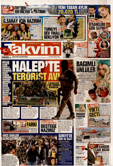 TAKVİM 9 Ocak 2026 gazete manşeti