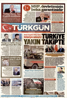 TÜRKGÜN 10 Ocak 2026 gazete manşeti
