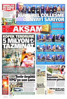 AKŞAM 10 Ocak 2026 gazete manşeti