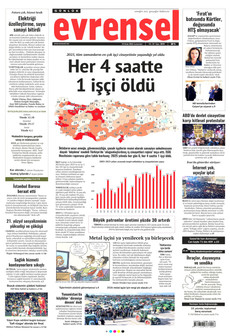 EVRENSEL 10 Ocak 2026 gazete manşeti