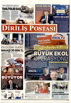 DİRİLİŞ POSTASI 10 Ocak 2026 gazete manşeti