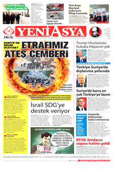 YENİ ASYA 10 Ocak 2026 gazete manşeti