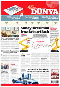 DÜNYA 10 Ocak 2026 gazete manşeti