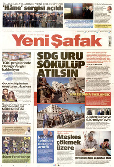 YENİ ŞAFAK 11 Ocak 2026 gazete manşeti