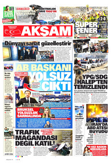 AKŞAM 11 Ocak 2026 gazete manşeti