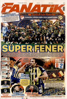 FANATİK 11 Ocak 2026 gazete manşeti