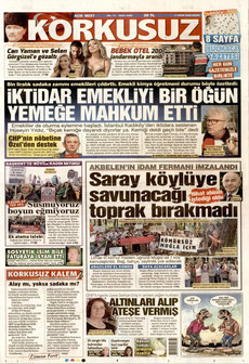 KORKUSUZ 11 Ocak 2026 gazete manşeti