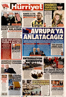HÜRRİYET 4 Şubat 2026 gazete manşeti