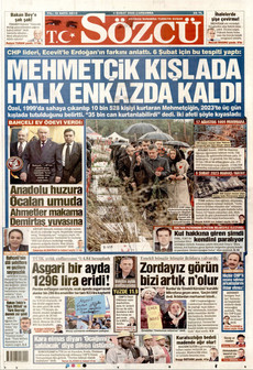 SÖZCÜ 4 Şubat 2026 gazete manşeti