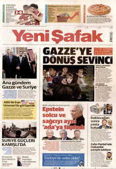 YENİ ŞAFAK 4 Şubat 2026 gazete manşeti