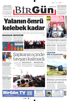 BİRGÜN 4 Şubat 2026 gazete manşeti