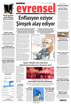 EVRENSEL 4 Şubat 2026 gazete manşeti