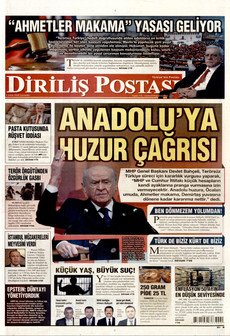 DİRİLİŞ POSTASI 4 Şubat 2026 gazete manşeti