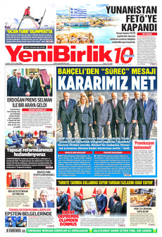YENİBİRLİK 4 Şubat 2026 gazete manşeti