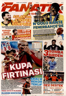 FANATİK 4 Şubat 2026 gazete manşeti