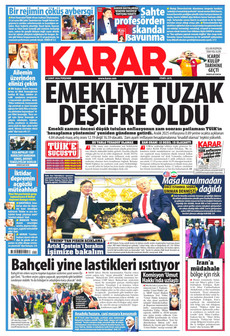 KARAR 5 Şubat 2026 gazete manşeti