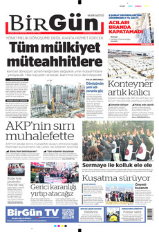 BİRGÜN 5 Şubat 2026 gazete manşeti