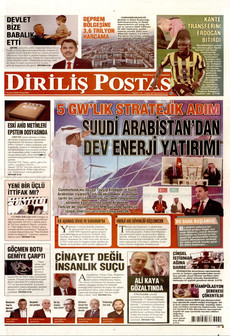 DİRİLİŞ POSTASI 5 Şubat 2026 gazete manşeti