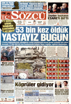 SÖZCÜ 6 Şubat 2026 gazete manşeti