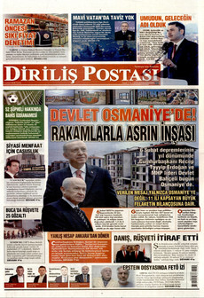 DİRİLİŞ POSTASI 6 Şubat 2026 gazete manşeti
