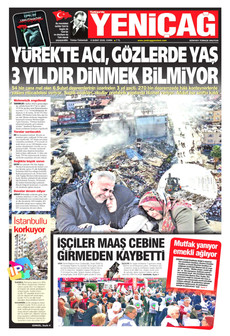 YENİÇAĞ 6 Şubat 2026 gazete manşeti