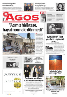 AGOS 6 Şubat 2026 gazete manşeti