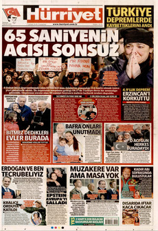HÜRRİYET 7 Şubat 2026 gazete manşeti