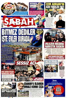 SABAH 7 Şubat 2026 gazete manşeti