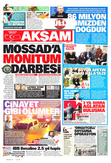 AKŞAM 7 Şubat 2026 gazete manşeti