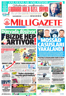 MİLLİ GAZETE 7 Şubat 2026 gazete manşeti