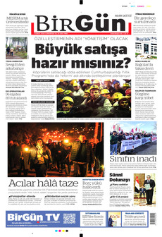 BİRGÜN 7 Şubat 2026 gazete manşeti