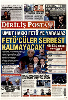 DİRİLİŞ POSTASI 7 Şubat 2026 gazete manşeti