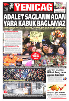 YENİÇAĞ 7 Şubat 2026 gazete manşeti
