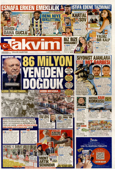 TAKVİM 7 Şubat 2026 gazete manşeti
