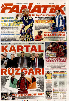 FANATİK 7 Şubat 2026 gazete manşeti