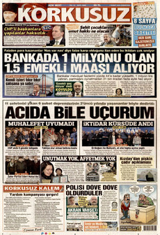 KORKUSUZ 7 Şubat 2026 gazete manşeti
