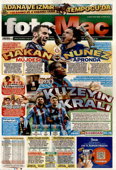 FOTOMAÇ 8 Şubat 2026 gazete manşeti