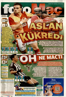 FOTOMAÇ 9 Şubat 2026 gazete manşeti