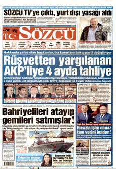 SÖZCÜ 10 Şubat 2026 gazete manşeti