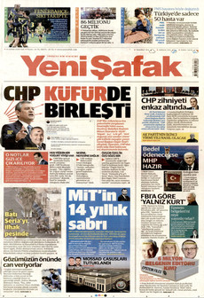 YENİ ŞAFAK 10 Şubat 2026 gazete manşeti