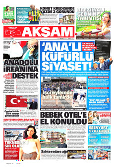 AKŞAM 10 Şubat 2026 gazete manşeti